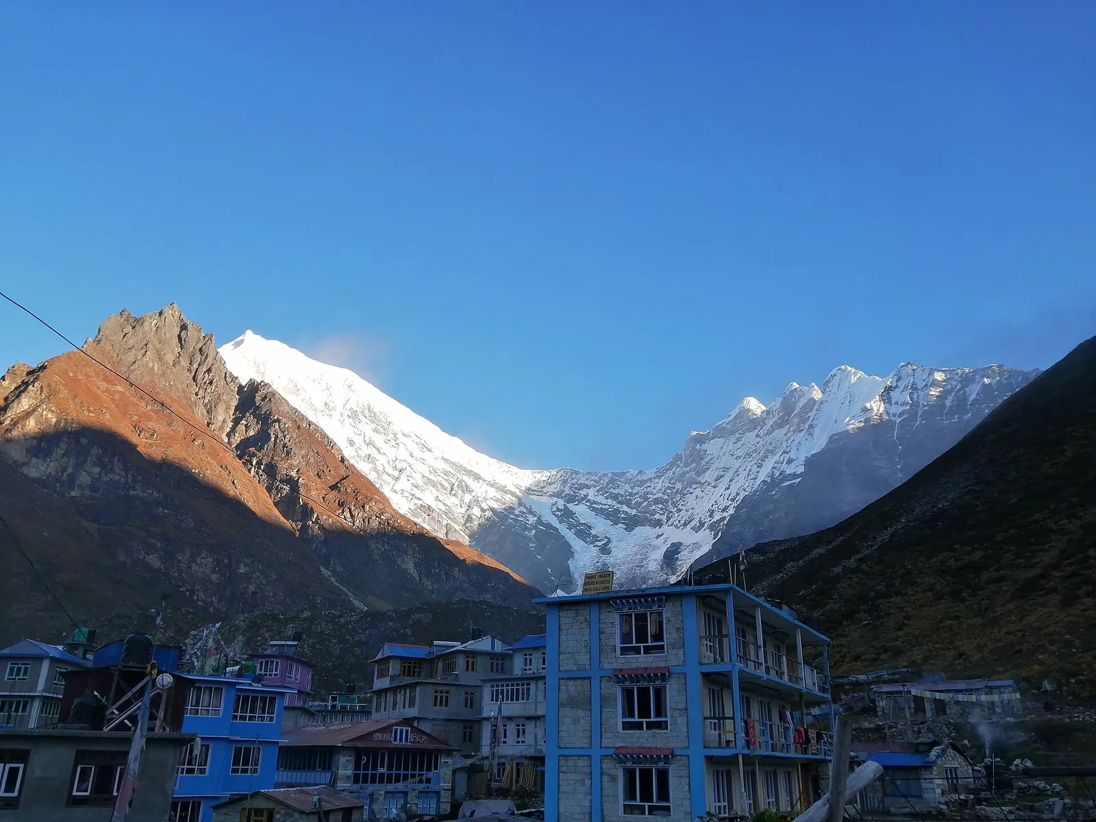 Langtang Valley and its peaks — Langtang trek, Nepal Himalaya