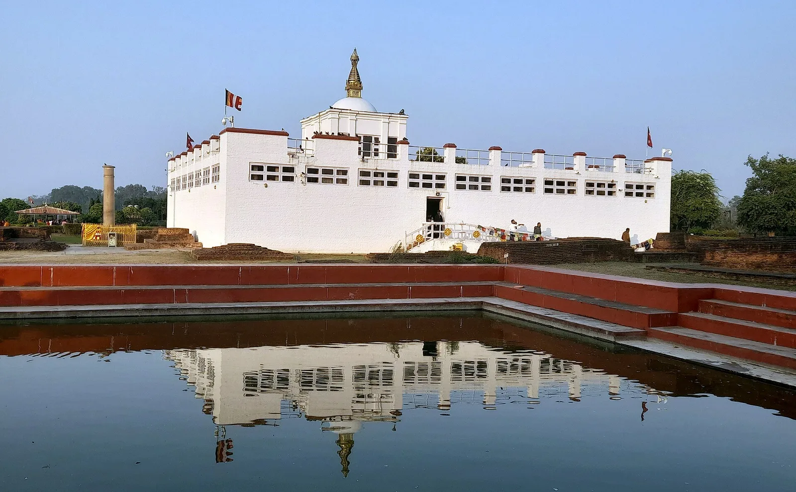 Lumbini, birthplace of the Buddha and the destination served by Bhairahawa airport
