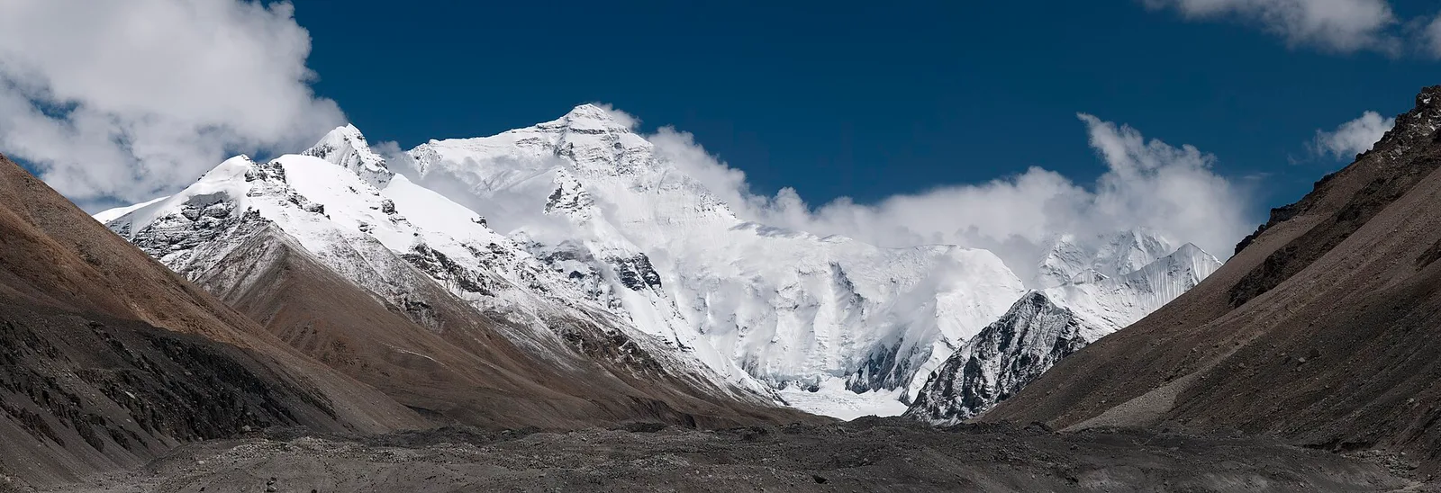 The Everest Base Camp trail below the Khumbu icefall, Nepal