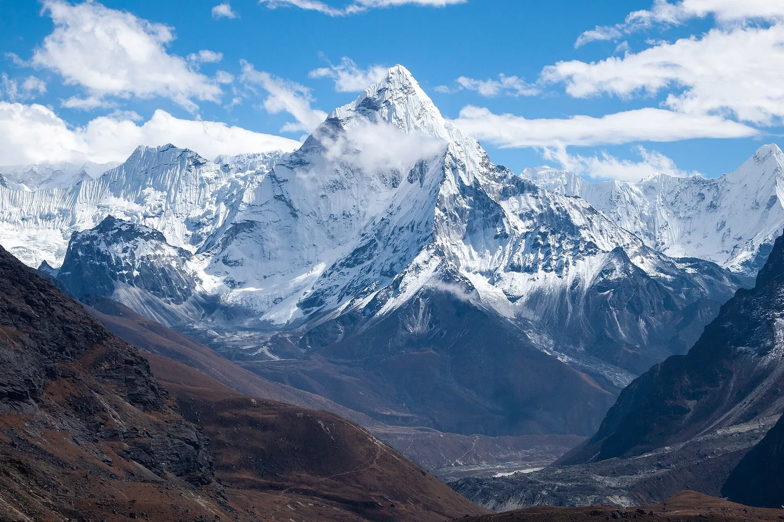 Ama Dablam and the Everest View trail near Namche, Nepal