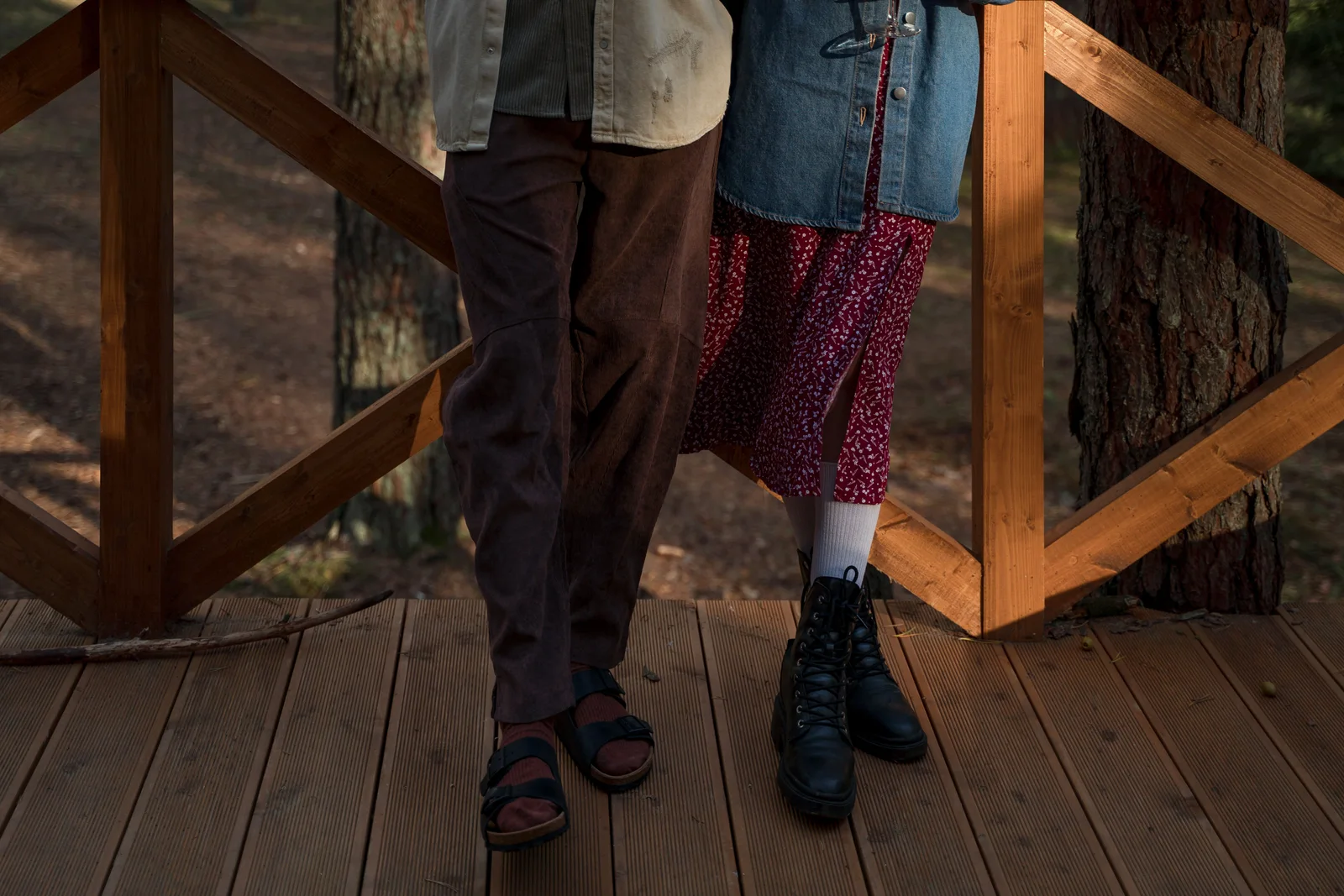 A pair of walking boots — the default purchase for a trek, and more boot than many routes actually ask for