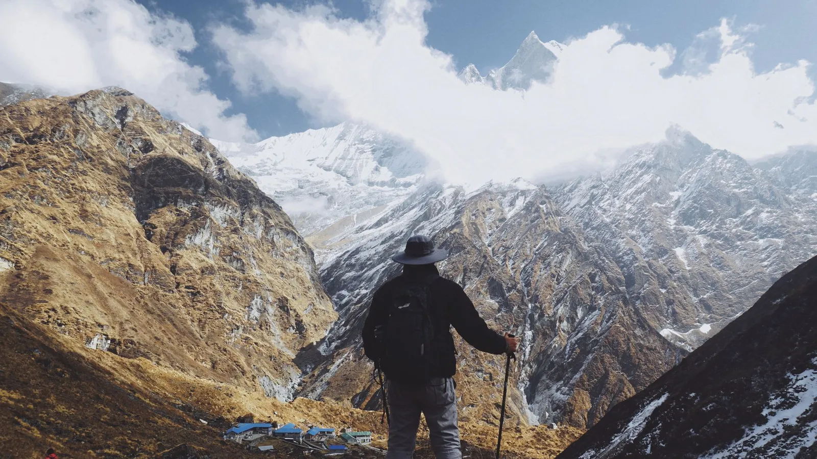 NMA-certified local guides leading trekkers in the Nepal Himalaya