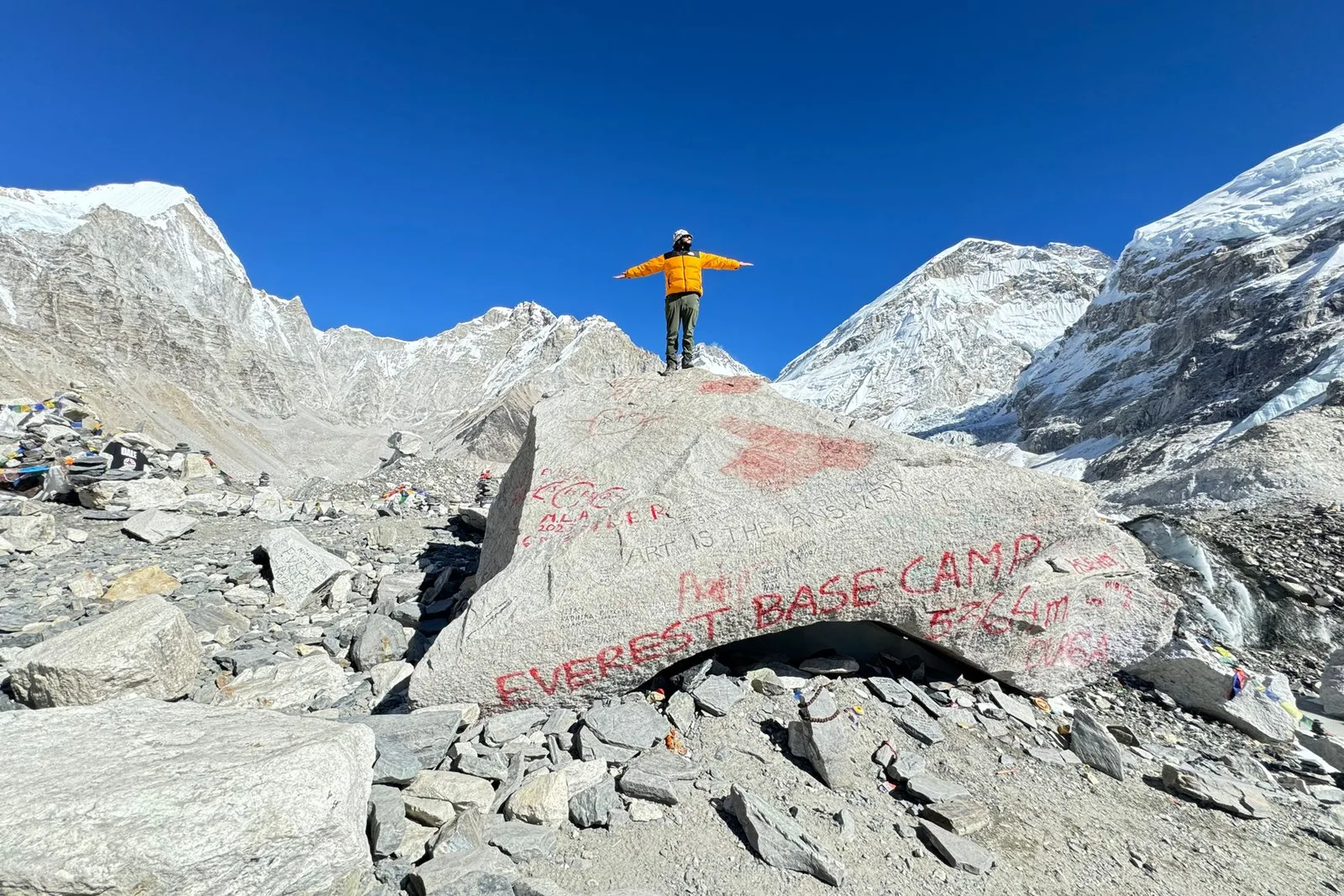 On the trail to EBC